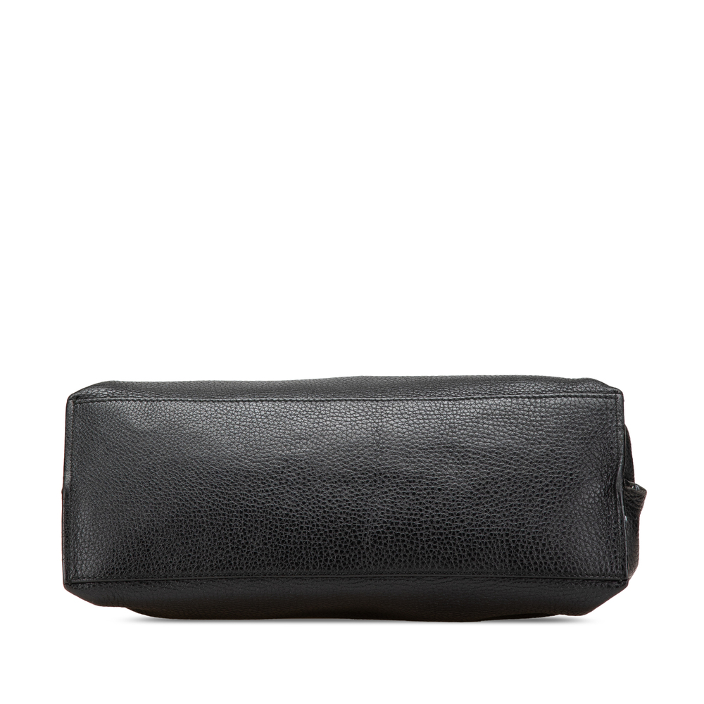 Pre-Loved Gucci Medium Leather Bamboo Daily Satchel - Picture 3 of 12